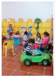 juegos y biblioteca